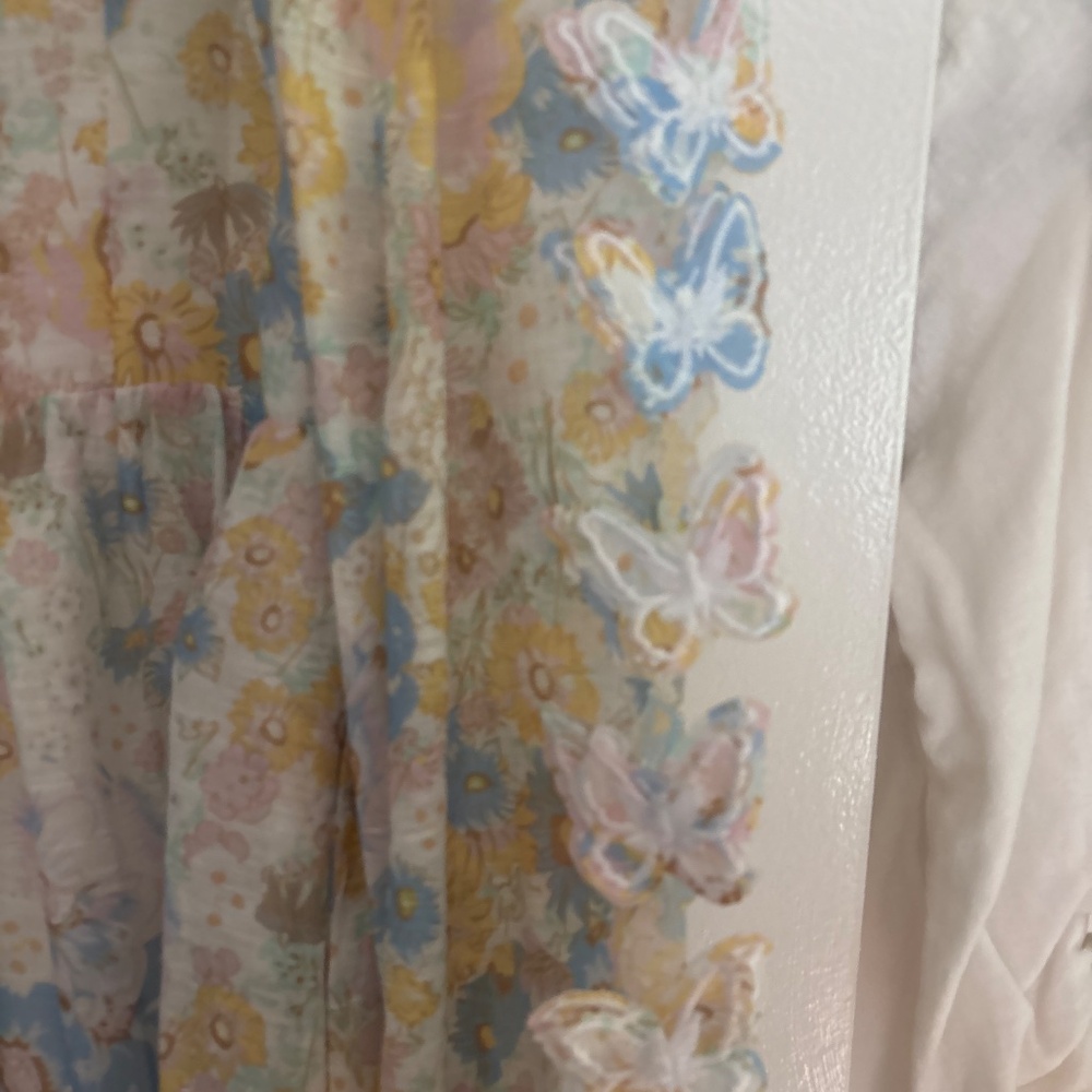 Miss Rosier floral butterfly mini dress - Picture 6 of 6